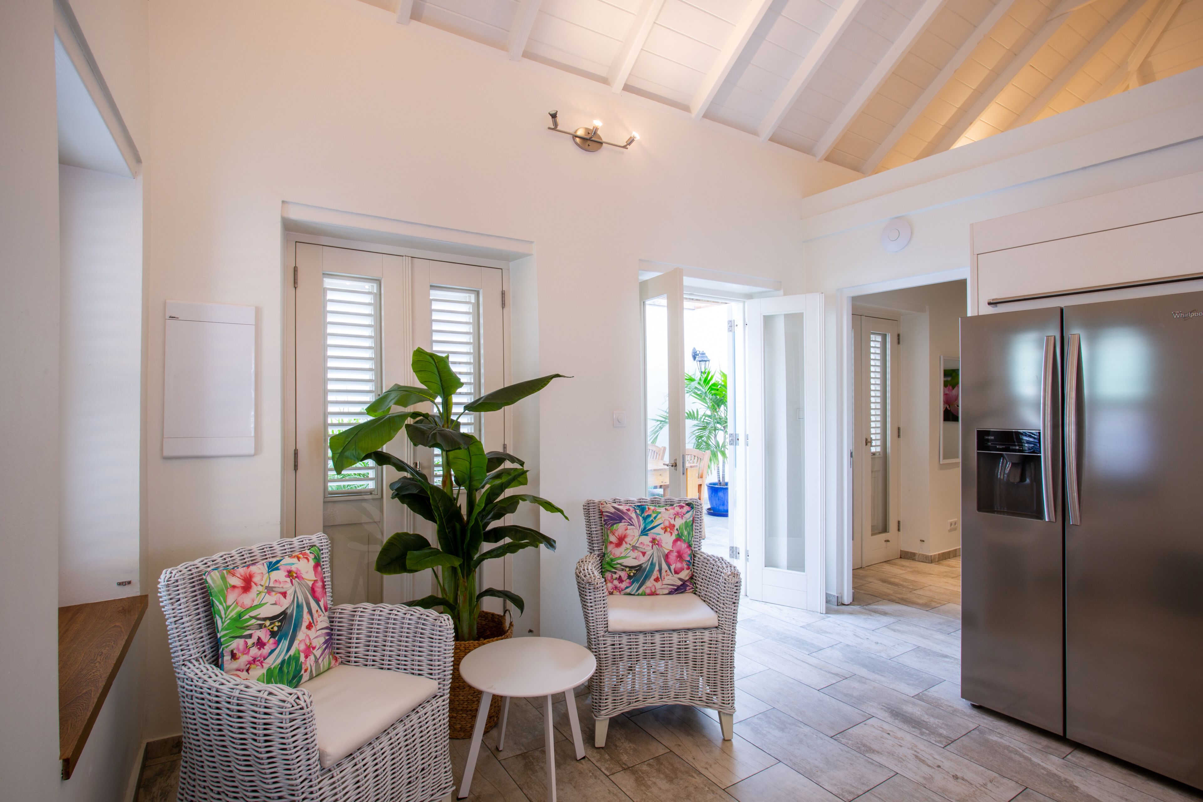 luxurious monumental suite with private terrace and private pool. | living area | smart tv, netflix, streaming services