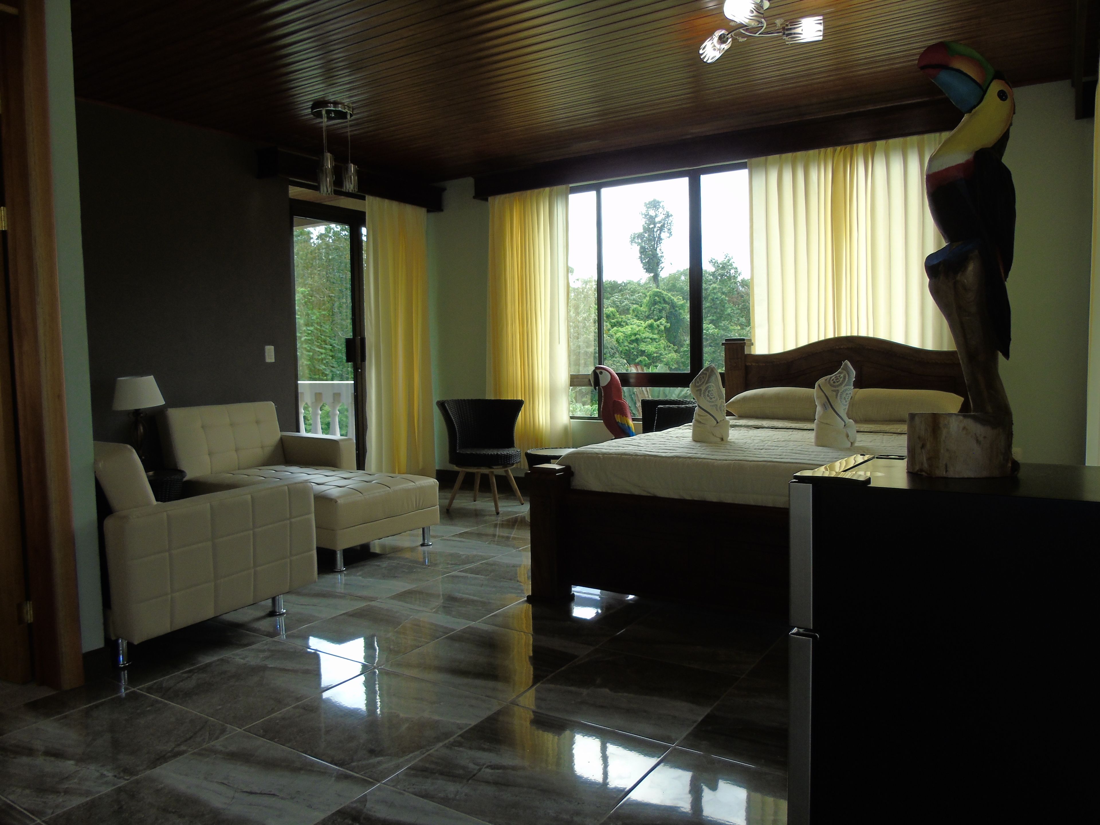 luxury double room, 1 bedroom, accessible, partial ocean view | 1 bedroom, in-room safe, individually decorated, individually furnished