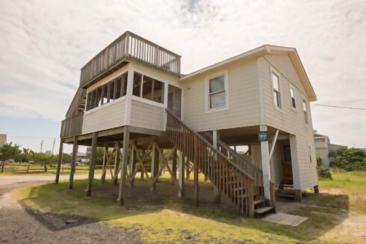 97 – semi oceanfront 2 story cottage | Terrace/patio