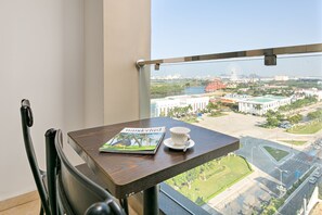 Familjelägenhet - 2 sovrum - utsikt mot floden | Terrass/Patio