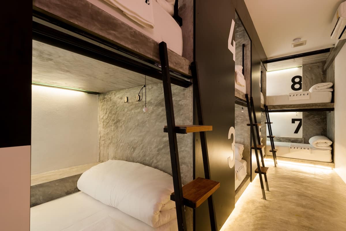 8-Bed Mixed Dormitory | Zimmersafe, kostenloses WLAN