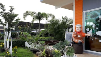 Overnattingsstedets uteområder