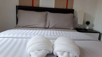 Free WiFi, bed sheets