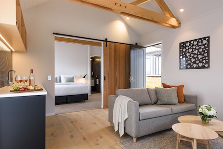 华丽别墅, 1 间卧室, 独立浴室 | 起居区 | 平板电视. 普卢米别墅酒店