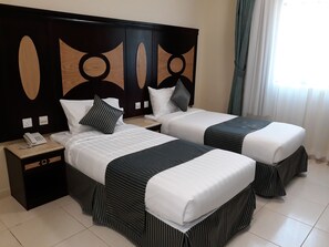 Een minibar, gratis wifi