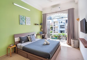 Studio Classique, balcon
