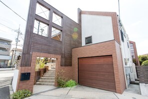 Fassade der Unterkunft