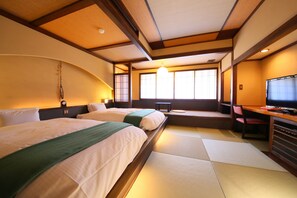 Japanese Western Style Twin Room | In-room safe, free WiFi - Hotel Tamanoyu (Matsumoto)