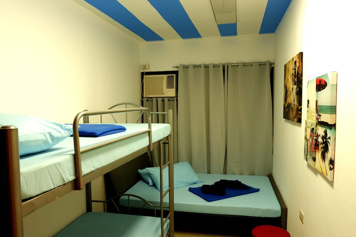 Premium bedding, desk, free WiFi, bed sheets