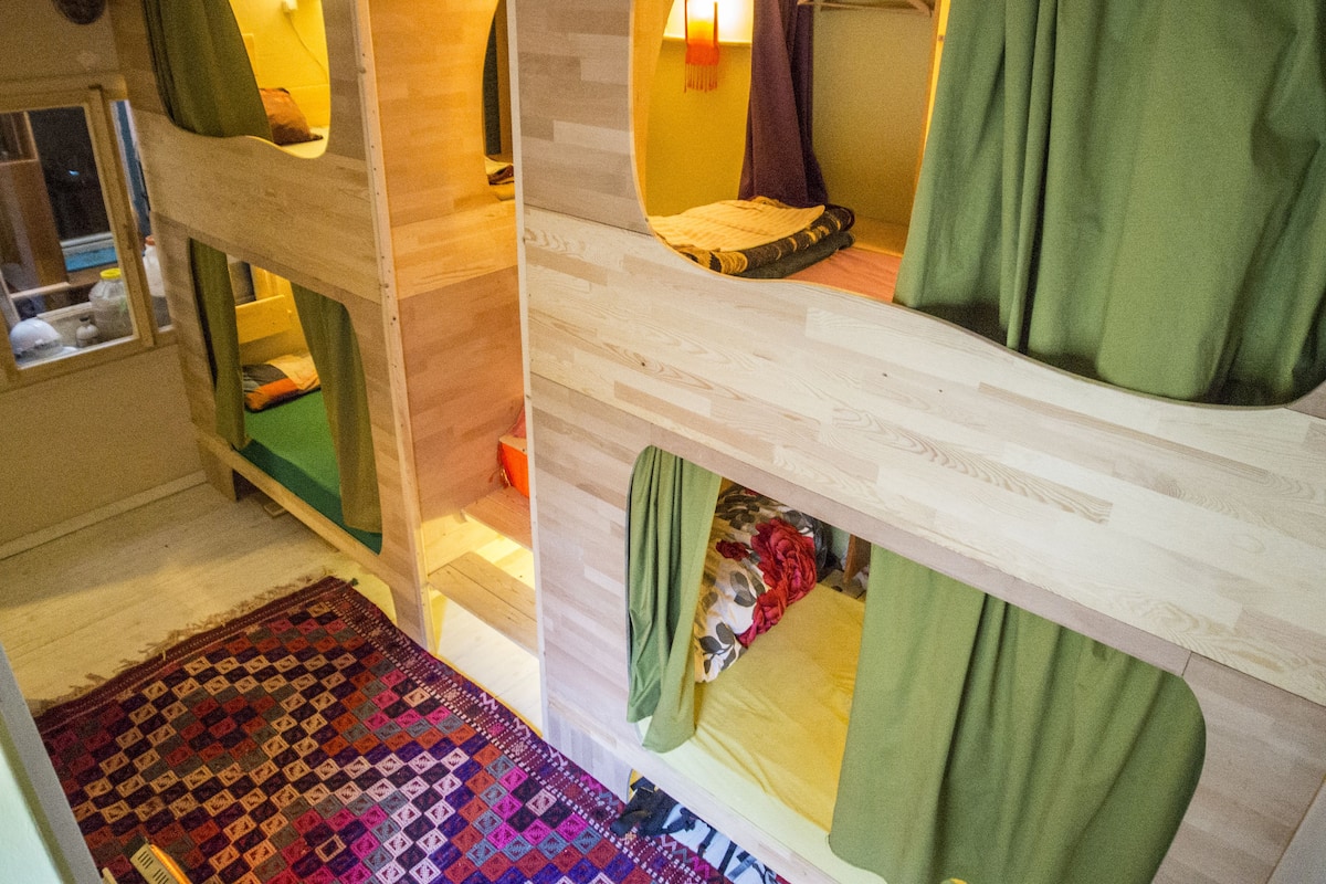 Deluxe Shared Dormitory, Mixed Dorm, Non Smoking, Shared Bathroom | Desk, laptop workspace, iron/ironing board (on request), WiFi (free)