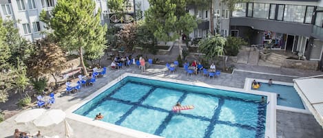 2 indoor pools, outdoor pool, pool umbrellas, sun loungers