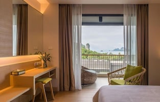 华丽双人房或双床房, 海景 | 沙滩/海景