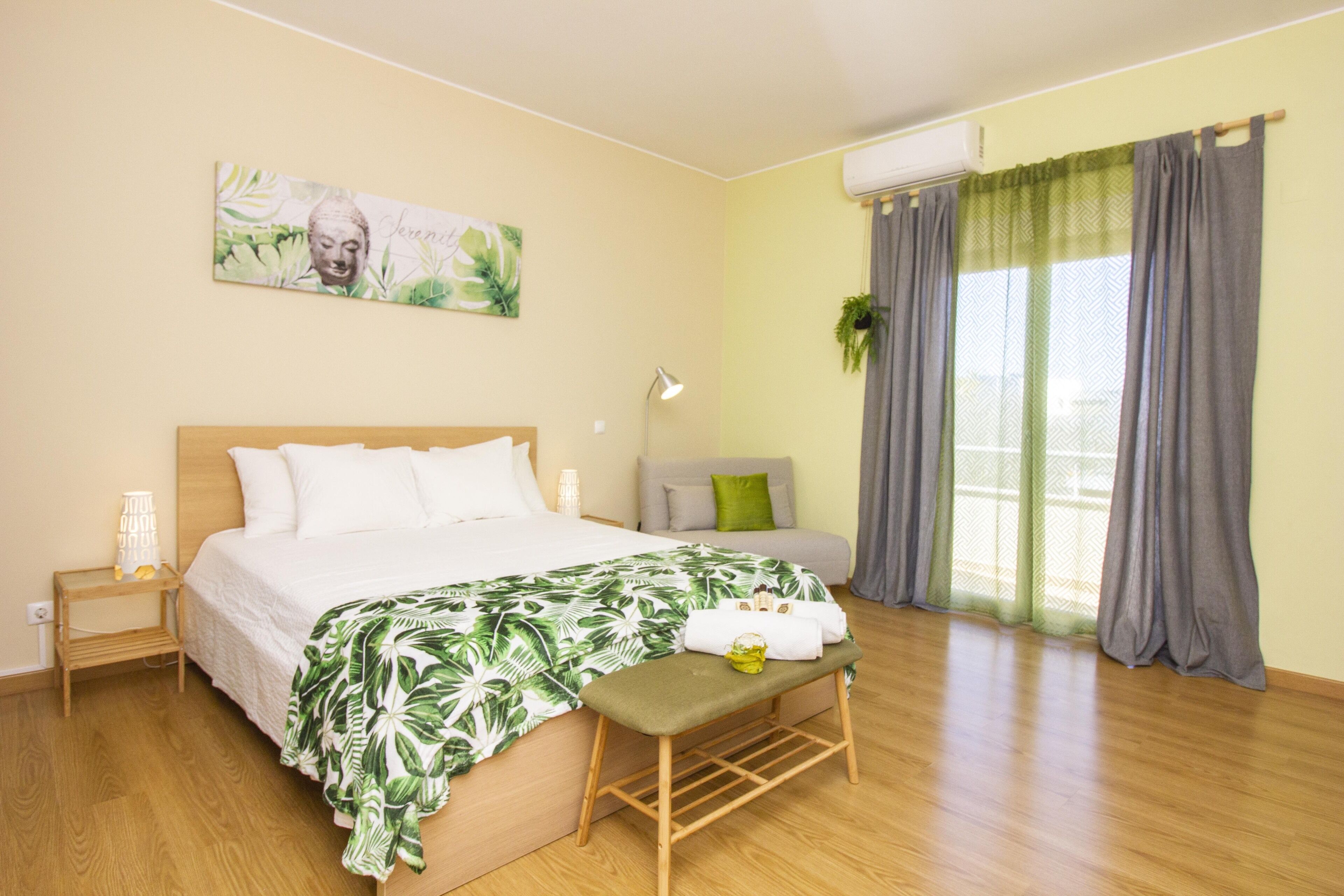 Premium Double Room, Non Smoking, Balcony | Individually decorated, individually furnished, blackout drapes