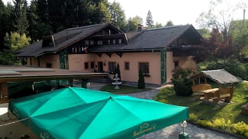 Fassade der Unterkunft