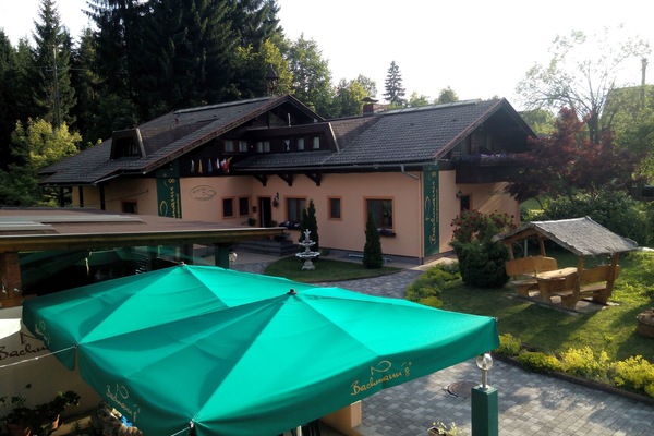 Fassade der Unterkunft