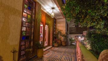 Entrada de la propiedad