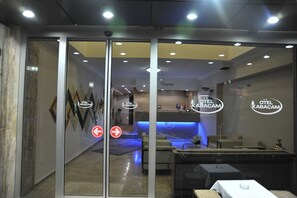 Entrada de la propiedad