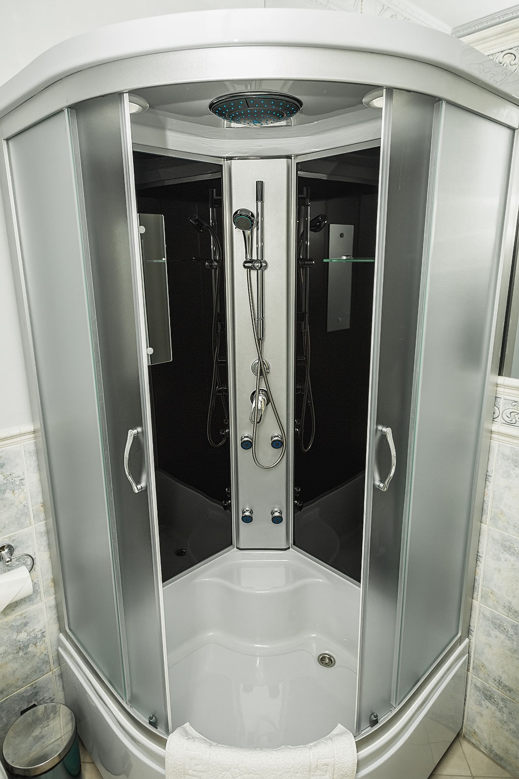 Comfort Double Room, Sea View | Bathroom shower