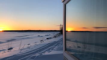 Front of property – evening/night