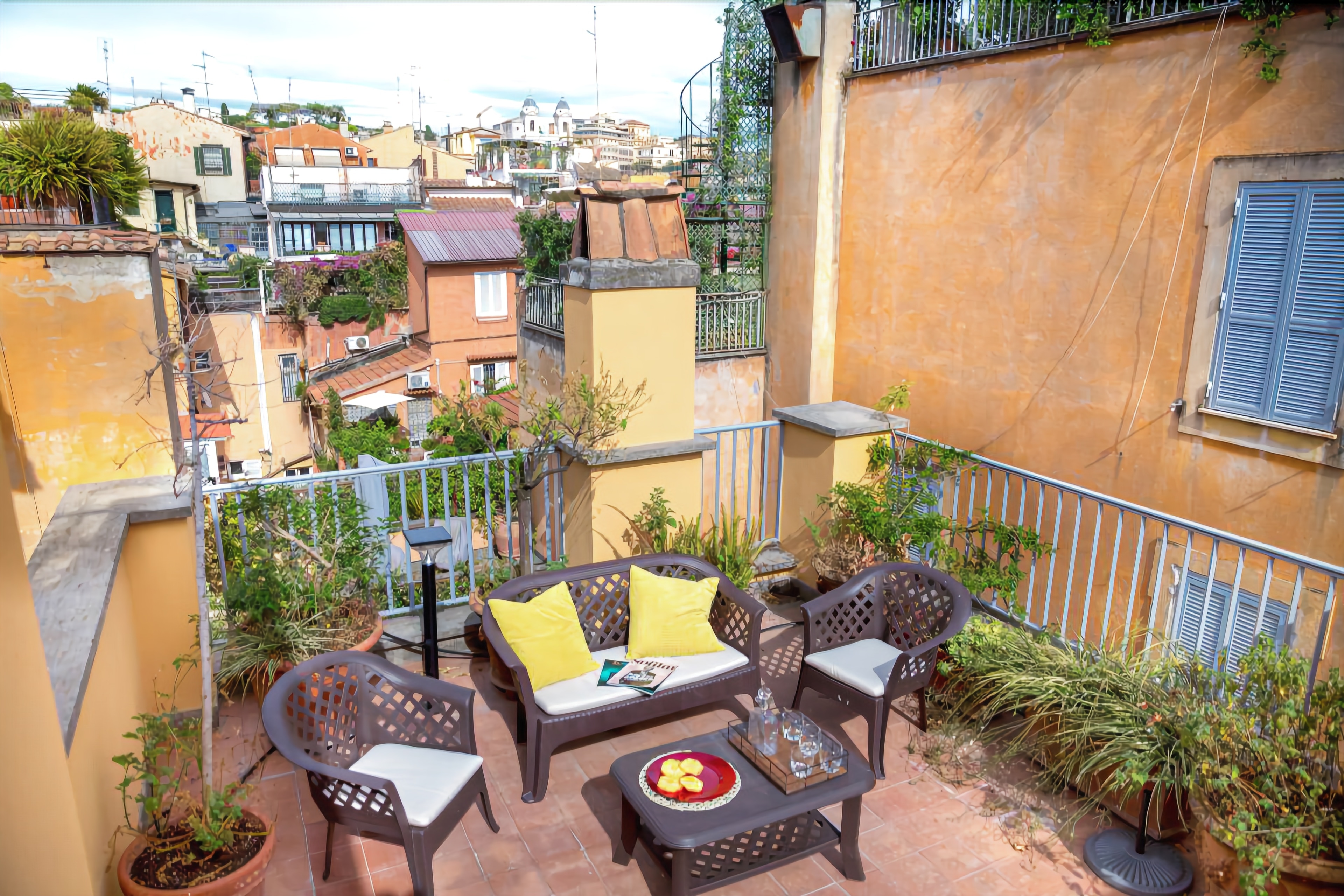 Panoramic Apartment, 2 Bedrooms | Terrace/patio