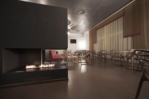 Sitteområde i lobbyen