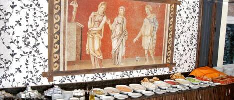 Petit déjeuner et dßner servis sur place, spécialités Cuisine turque