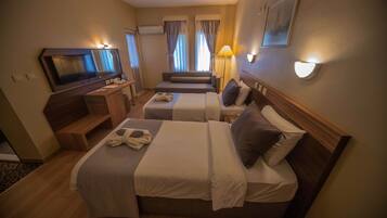 Minibar, in-room safe, desk, laptop workspace