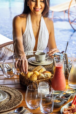 Free daily full breakfast  - Eco Luar Boutique Hotel (Igarassu)