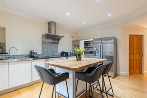 Apartamento, banheiro privativo (2 Bedroom) | Cozinha compartilhada | Cozinha com ilha