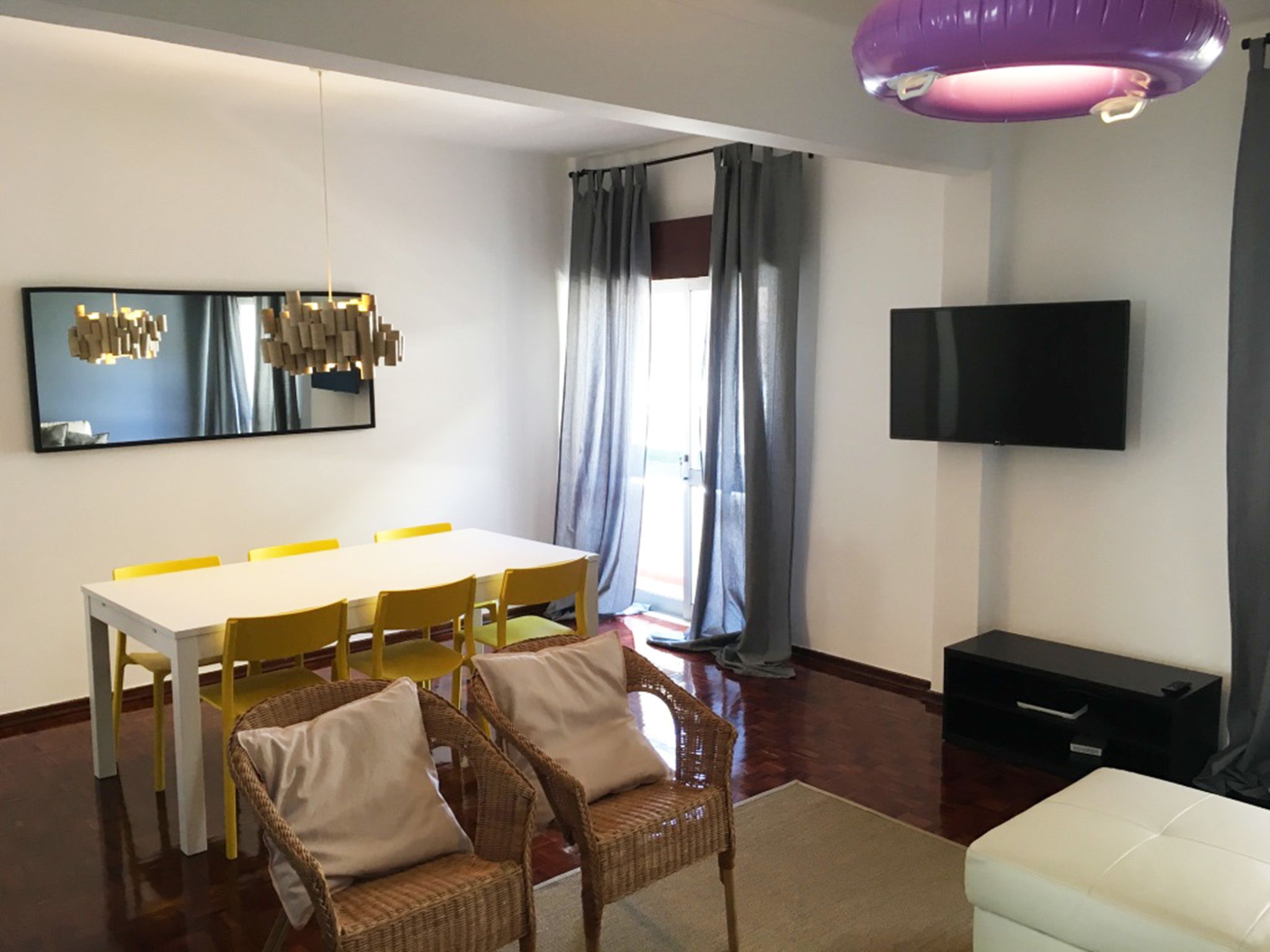 Apartment, 3 Bedrooms | Living area | Flat-screen TV