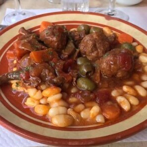 Lunch and dinner served, Regional cuisine