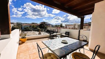 Apartment, Terrace, Partial Sea View | Terrace/patio