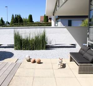 Estudio, 1 cama King size | Terraza o patio