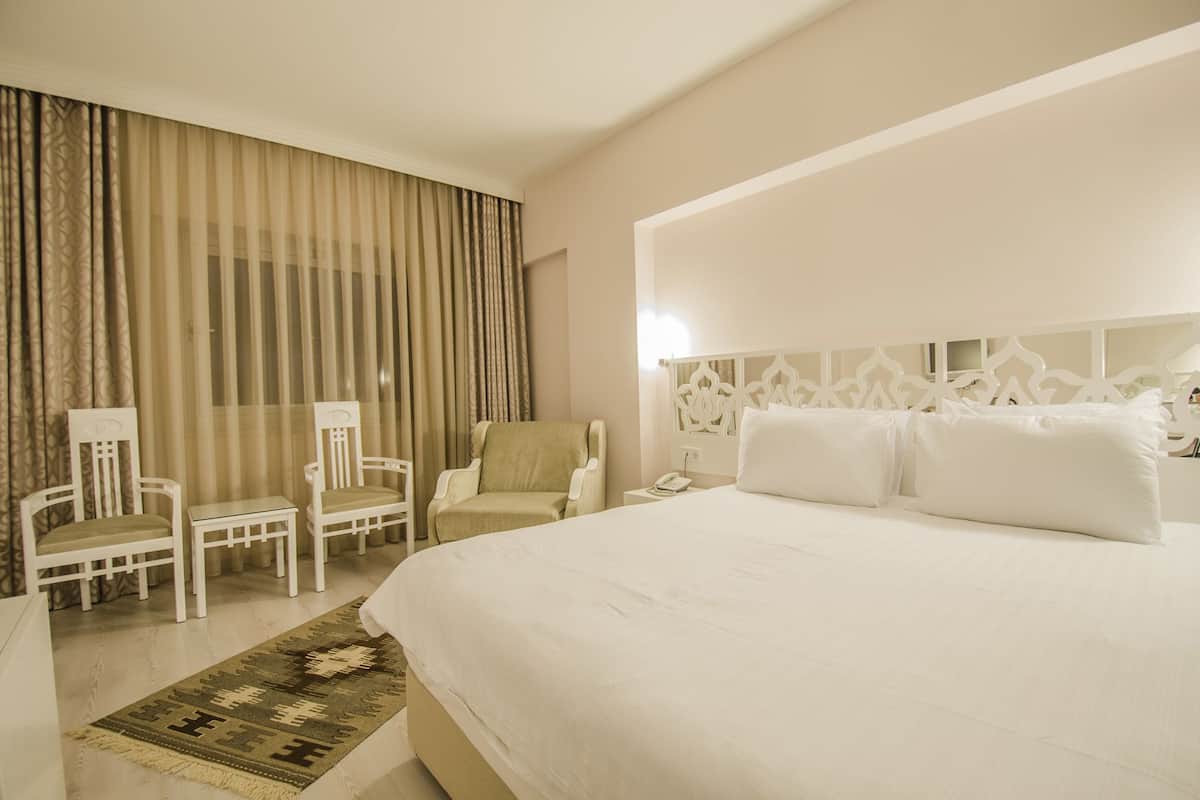 Habitación estándar con 1 cama matrimonial o 2 individuales | Minibar, caja de seguridad en la habitación y insonorización