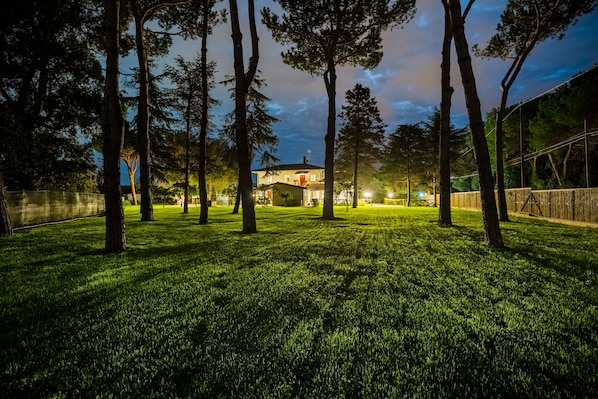 Terrain de l’hébergement 