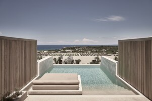 Executive Private Pool Suite Sea View | Vista dalla camera