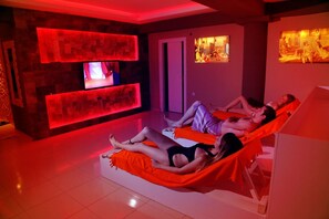 Couples treatment room(s), sauna, steam room, Turkish bath/hammam - Business Address Hotel & Spa Center (Denizli)