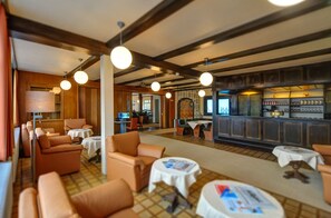 Sala de estar en el lobby