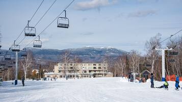 Experience skiing and mountain views at this resort, where guests can enjoy a range of amenities and access to multiple ski lifts.