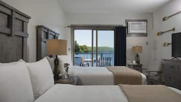 Room, Lake View (Lodge) | Premium bedding, iron/ironing board, WiFi, bed sheets