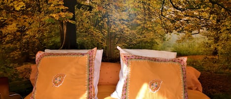 Family Suite, 2 Bedrooms (Forêt) | Premium bedding, individually decorated, individually furnished