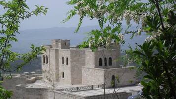 Blick von der Unterkunft