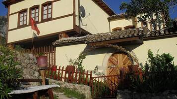 Fassade der Unterkunft