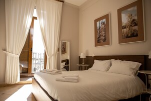 Apartamento familiar, 1 habitación | 1 dormitorio, ropa de cama de alta calidad, minibar y escritorio