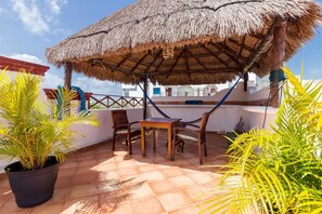 Condo | Terrace/patio - Hacienda San Jose by CocoBR (Playa del Carmen)