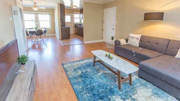 Apartment | Living area | Flat-screen TV - Private Apt. Near LAX & Marina Del Rey (Los Angeles)
