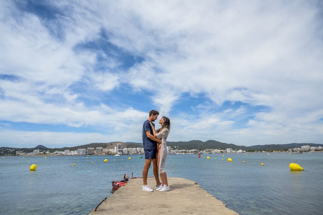 on the beach, white sand