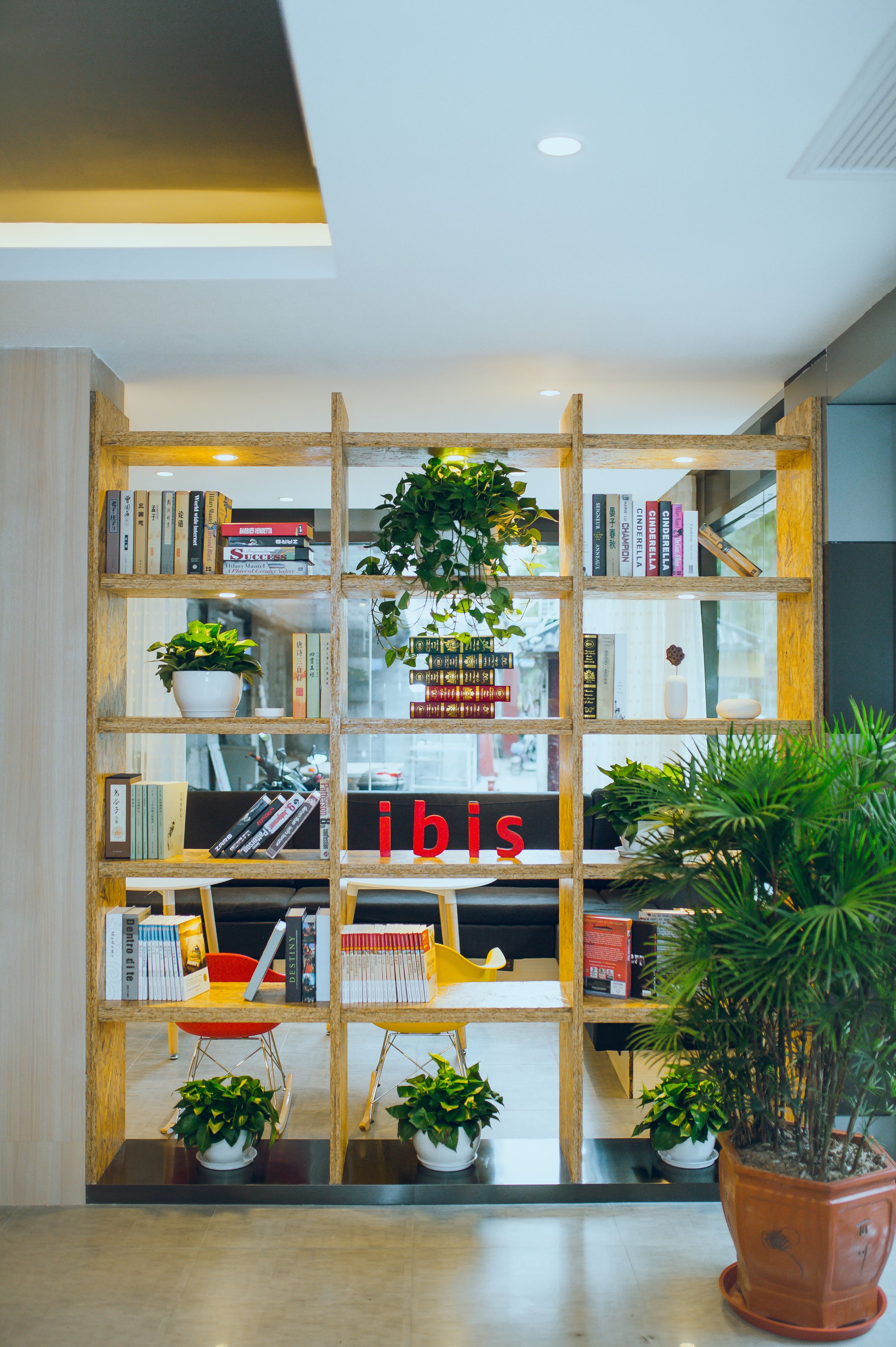 Sala de estar en el lobby