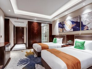 1 bedroom, premium bedding, down comforters, memory foam beds - ibis Styles Nanjing Qilin Gate Hotel (Nanjing)