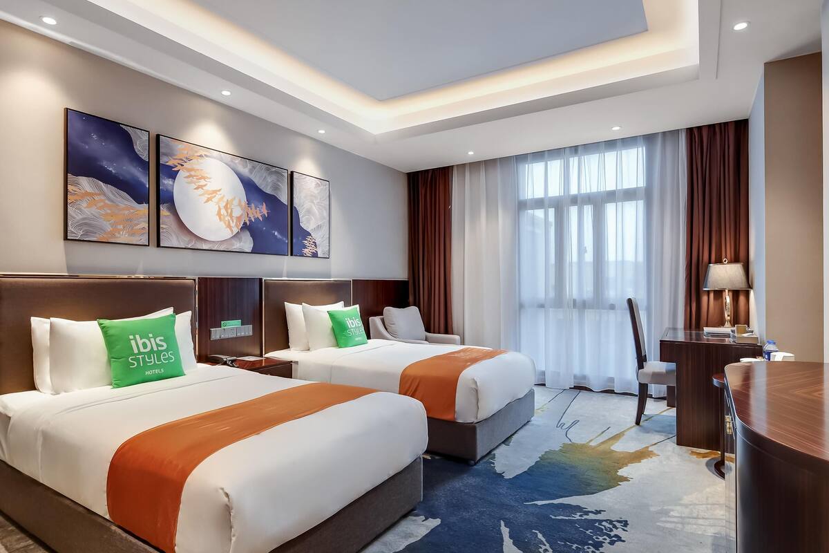 Superior-Zweibettzimmer (Stress Free) | 1 Schlafzimmer, hochwertige Bettwaren, Daunenbettdecken